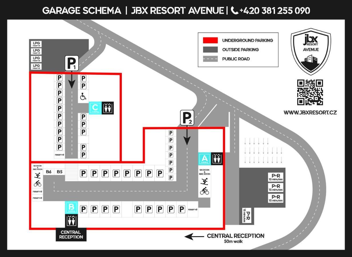 ליפנו נאד וויטאבו Jbx Resort Avenue Lipno מראה חיצוני תמונה